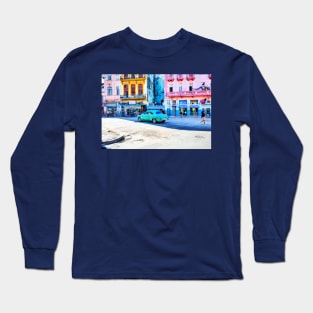 Streets Of Havana, Cuba Long Sleeve T-Shirt